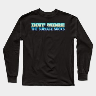 Scuba diving designs Long Sleeve T-Shirt